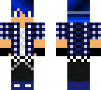 blue plaid guy