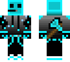 blue slime boy with headset
