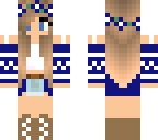 blue sweater girl