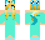 cat girl in blue prom dress