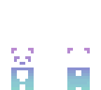 cute rainbow baby panda