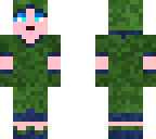 girl skin military