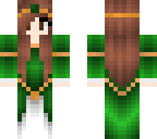 green midieval queen