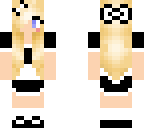 kawaii blonde maid