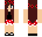 minnie mouse cute girl outfit