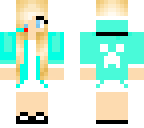 neon creeper girl