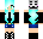 neon girl edit