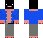 pirate pig with cool mask