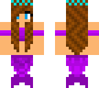 purple mermaid