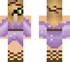 purple nature dress