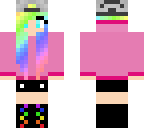 rainbow girl