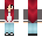 red hair casual