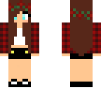 red plaid