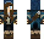 warrior girl with brown hair