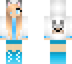 blue dog girl