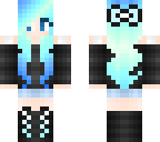 blue girl