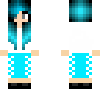 blue haired pyjamas