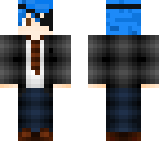 blue haired version of the anime mix