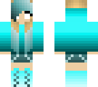 blue herobrine girl aka me