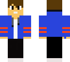 blue jacket man
