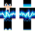 blue man