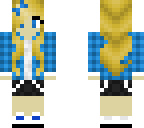 blue school girl