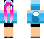 blue wolf girl