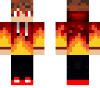 cool bown haired fire sweatshirt