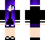 cute midnight girl