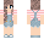 cute overall girl