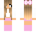 cute pink girl