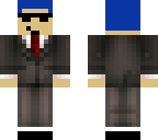 dark blue hair cool guy