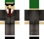 dark green hair cool guy