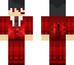 evil crimson suit