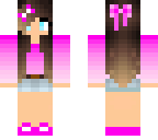 girl in pink