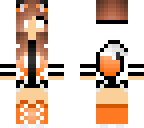 herobrine teenage fox girl