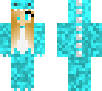 light blue dinosaur girl
