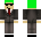 light green hair cool guy