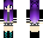 purple girl