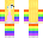 rainbow girl