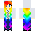 rainbow hair edited