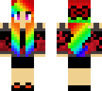 rainbow hair wip