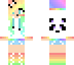 rainbow panda