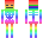rainbow skeleton