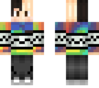 rainbow sweater boy