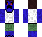 angry blue creeper