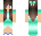 aqua dress