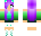 awesome purple hair umbre girl