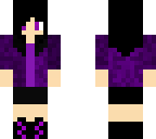 black and purple