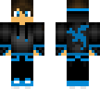 blue dragon boy